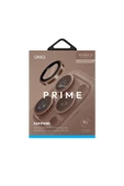 İphone 16 Pro / İphone 16 Pro Max Sapphire Lens Koruyucu Optix Prime Serisi Çelik Çerçeve  Taupe Gold - 4