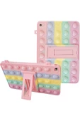 Ipad Air 11 10.9 Inç Air 4 5 6 2020 2022 2024 Uyumlu Çocuk Kılıf Stantlı Lucky Star Karakterli  ÇOK RENKLİ - 3