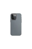 İphone 15 Pro Max Uyumlu Kılıf Lyden DS Serisi Vegan Deri Kaplama Magsafe Özellikli (MagClick™)  Blue Black - 2