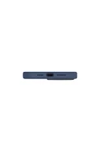 İphone 15 Pro Uyumlu Kılıf Lino Hue Serisi Magsafe Özellik (MAGCLİCK™) Hibrit Silikon (SİLİCORE™)  Deep Blue - 5