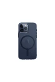 İphone 15 Pro Max Uyumlu Kılıf LifePro Xtreme Serisi AirLite™/ Magsafe Özellikli (MagClick™) Kapak  Smoke Blue - 2