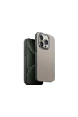 İphone 15 Pro Max Uyumlu Kılıf Lyden DS Serisi Vegan Deri Kaplama Magsafe Özellikli (MagClick™)  Ivory Lichengreen - 4