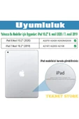 Apple Ipad 10.2 Inç 9.nesil Uyumlu 360 Dönebilen Tablet Kılıfı Ekran Koruyucu Dokunmatik Kalem Seti  Kırmızı - 2