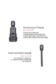 KORKMAZ A921 STORMİA ŞARJLI DİKEY SÜPÜRGE - 1