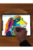 Apple Ipad 10.2 Inç 9.nesil Uyumlu 360 Dönebilen Tablet Kılıfı Ekran Koruyucu Dokunmatik Kalem Seti  Kırmızı - 5