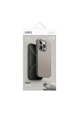 İphone 15 Pro Max Uyumlu Kılıf Lyden DS Serisi Vegan Deri Kaplama Magsafe Özellikli (MagClick™)  Ivory Lichengreen - 3