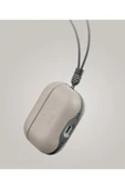 Airpods Pro 2 (2.NESİL) Kılıf Lyden Ds Serisi Vegan Deri Kaplama Kablosuz Şarj Destekli Uyumlu  Ivory Lichengreen - 2