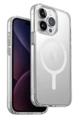 İphone 15 Pro Max Uyumlu Kılıf LifePro Xtreme Serisi AirLite™/ Magsafe Özellikli (MagClick™) Kapak  Frost Clear - 1