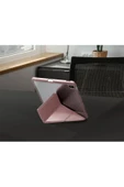 Ipad Air 11" 2024 M2 Çip Uyumlu Tablet Kılıf Moven Serisi Standlı Kalem Bölmeli Koruyucu  Pink - 4
