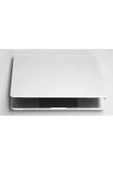 Apple Macbook Air M3 13.6 Inç 2024 M3 Çip A3113 Uyumlu Siyah Şeffaf Kılıf Koruyucu Sert Kapak Parlak  Karbon Beyaz - 2