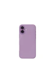 İphone 16 Lino Hue Serisi Magsafe Özellikli (MagClick™ ) Hibrit Silikon (Silicore™ ) Koruyucu Kılıf  Purple - 1