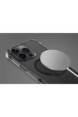 İphone 16 Pro Kılıf Eleva Serisi Standlı Magsafe Özellikli (MagClick™) Premium Kılıf  Black - 4