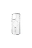 İphone 16 Pro Kılıf Eleva Serisi Standlı Magsafe Özellikli (MagClick™) Premium Kılıf  Clear - 4