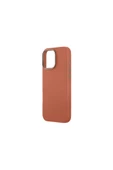 İphone 16 Pro Kılıf Lyden Serisi Deri Kaplama Magsafe Özellikli (MagClick™) Premium Kılıf  Terracotta - 1