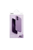 İphone 16 Lino Hue Serisi Magsafe Özellikli (MagClick™ ) Hibrit Silikon (Silicore™ ) Koruyucu Kılıf  Purple - 4