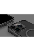 İphone 16 Pro Uyumlu Kılıf LifePro Xtreme Serisi Anti-Fingerprint / Magsafe Özellikli (MagClick™)  Smoke - 4