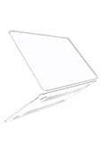 Apple Macbook Air 15 Inç M2-m3 Çip 2023/2024 A2941 A3114 Uyumlu Şeffaf Kılıf Koruyucu Kapak Parlak  Şeffaf thumbnail 1