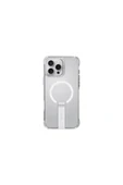 İphone 16 Pro Kılıf Eleva Serisi Standlı Magsafe Özellikli (MagClick™) Premium Kılıf  Clear - 1
