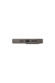 İphone 16 Pro Max Kılıf Lyden Serisi Deri Kaplama Magsafe Özellikli (MagClick™) Premium Kılıf  Grey - 5