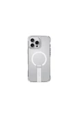 İphone 16 Pro Max Kılıf Eleva Serisi Standlı Magsafe Özellikli (MagClick™) Premium Kılıf  Clear - 1