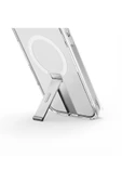 İphone 16 Pro Max Kılıf Eleva Serisi Standlı Magsafe Özellikli (MagClick™) Premium Kılıf  Clear - 2