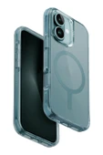 İphone 16 Plus Kılıf Combat Serisi Üç Katmanlı Magsafe Özellikli (MagClick™) Koruyucu Kılıf  Teal Green - 1