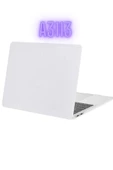 Apple Macbook Air M3 13.6 Inç 2024 M3 Çip A3113 Uyumlu Siyah Şeffaf Kılıf Koruyucu Sert Kapak Parlak  Mat Şeffaf - 1