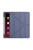 Xiaomi Redmi Pad 4gb / 6gb 128gb 10.6" Kılıf Katlanır Kalemlikli Standlı Uyku Modlu Akıllı Kapak  LACİVERT - 2