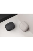 Airpods 4 (4. NESİL) Uyumlu Kılıf Lino Serisi Silikon Kablosuz Şarj Destekli Koruyucu  Grey - 8