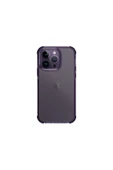 iPhone 14 Pro Max Kılıf Combat Serisi Üç Katmanlı Koruma ShockSorb™ Teknolojisi Koruyucu Kapak  Deep Purple - 1