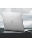 Apple Macbook Pro 13.3 Inç 2338 Uyumlu Kılıf Husk Claro Mat Koruyucu Kapak  Clear - 3