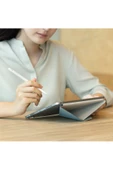 iPad Air 4 / 5. Nesil 10.9" Uyumlu Tablet Kılıfı Camden Serisi Standlı Kalem Bölmeli Koruyucu  Pink - 7