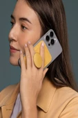 Telefon Modelleri Ile Uyumlu Kartlık Flixa Serisi Manyetik Stand Olma Popsocket Özelliği  Black - 4