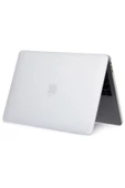 Apple Macbook Air 15 Inç 2941/3114 2023-2024 Uyumlu Kılıf Claro Serisi Mat Koruyucu Kapak  CLEAR - 1