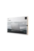 Apple Macbook Pro 13.3 Inç 2338 Uyumlu Kılıf Husk Claro Mat Koruyucu Kapak  Clear - 4
