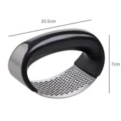 Paslanmaz Çelik Saplı Sarımsak Ezici Tutma Kollu Sarımsak Rendesi thumbnail 4