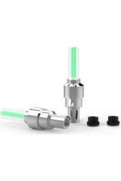 yeşil Hareket Sensörlü Işıklı Bisiklet MOtorsiklet Sibop Kapağı(2li) thumbnail 1