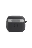 Airpods 3.Nesil Kılıf Valencia Serisi Aliminyum İskelet MicroRepel™ Kablosuz Şarj Destekli  Grey - 1
