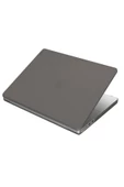 Apple Macbook Air 13.6 Inç M2-M3-M4 A2681 A3113 A3240 Uyumlu Kılıf Claro Mat Koruyucu Kapak  Grey - 1