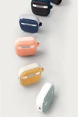 Airpods Pro 2 (2.NESİL)uyumlu Kılıf Clyde Serisi Manyetik Kapak Tasarımı Kablosuz Şarj Desteği  Blue - 5