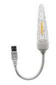 Kitap Okuma/Kamp Işığı/Gece Lambası Retro Otantik Usb Girişli Lamba Kırılmaz Lamba  DESENLİ AMPUL - 1