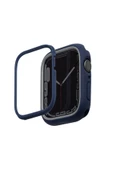 Apple Watch 49mm Kasa Koruyucu Moduo Serisi Değiştirilebilir 2'li Çerçeve  Blue - 1