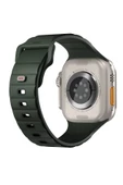 Apple Watch 49mm Ultra 2/1 - 46mm Seri 10-45mm Seri 9/8/7 44mm Seri SE2/SE/6/5/4 Extrem Spor Kayışı  Haki - 1