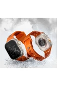 Apple Watch 49mm Ultra 2/1 - 46mm Seri 10-45mm Seri 9/8/7 44mm Seri SE2/SE/6/5/4 Extrem Spor Kayışı  Turuncu - 3