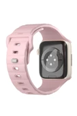 Apple Watch Se Series 1 2 3 4 5 6 7 8 9 38 40 41MM Snowboard Dalış Dağcılık Ekstrem Spor Kayışı  Pembe - 1