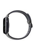 Apple Watch 49mm Ultra 2/1 - 46mm Seri 10 - 45mm Seri 9/8/7 - 44mm Seri SE2/SE/6/5/4 Deri Kordon  Grey - 2