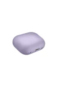 Airpods Pro 2 (2.NESİL) Kılıf Lino Serisi Silikon Kablosuz Şarj Destekli Koruyucu  Lavender - 4