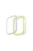 Apple Watch 41mm Kasa Koruyucu Moduo Serisi Değiştirilebilir 2'li Çerçeve  Frost - 2