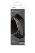Apple Watch 49mm Ultra 2/1 - 46mm Seri 10 - 45mm Seri 9/8/7 - 44mm Seri SE2/SE/6/5/4 Metal Kordon  Black - 4