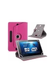 Tcl Tab 10 Fhd 4g 64 Gb uyumlu Çiçek Desenli Universal Tablet Kılıfı  pembe - 1